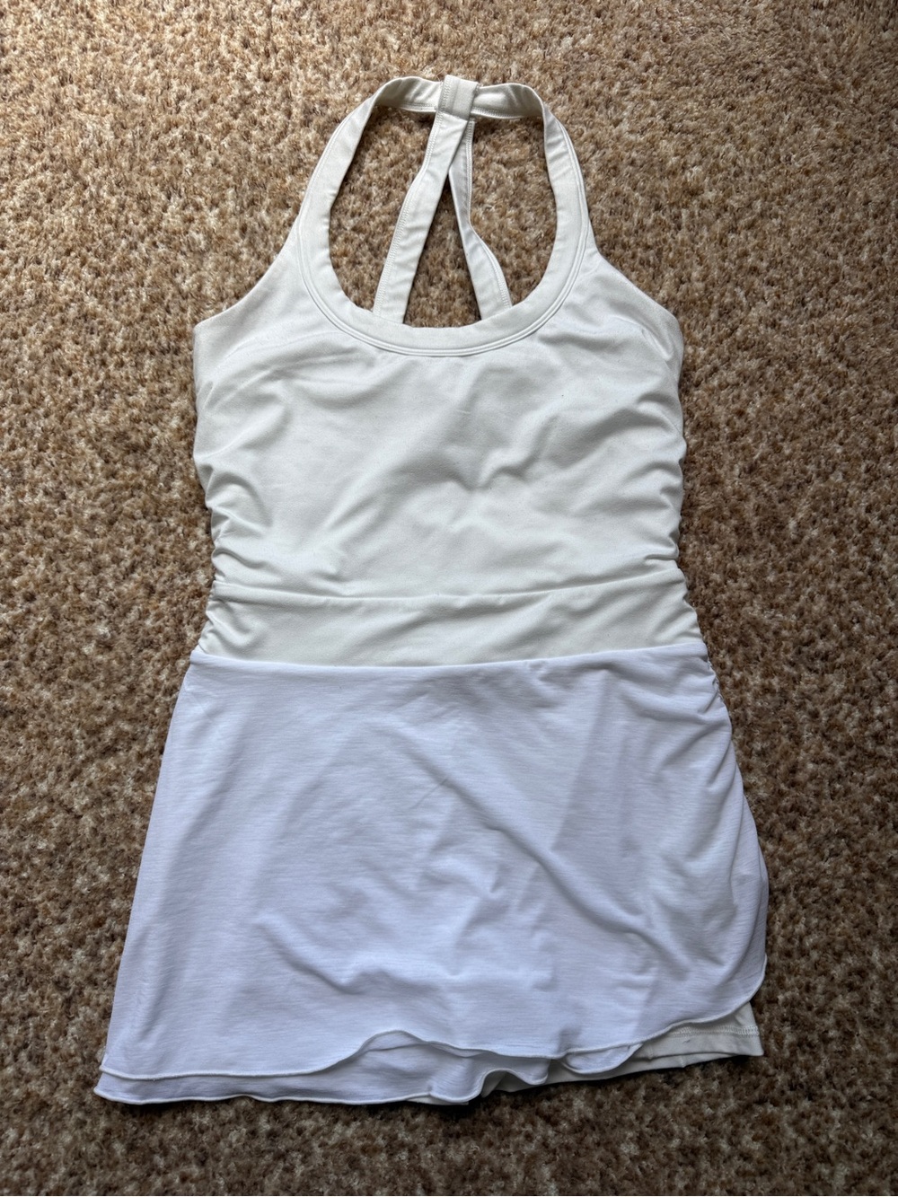 Free People Movement (MEDIUM) Little Bit Of Love Skortsie White